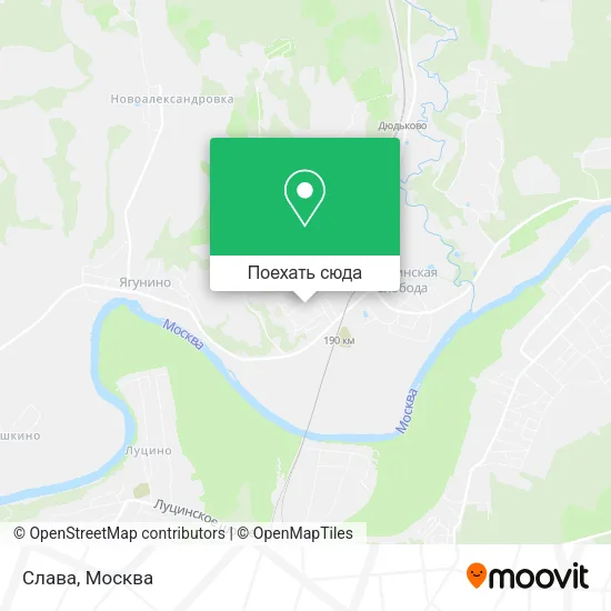 Карта Слава