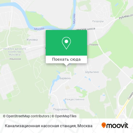 Карта Канализационная насосная станция