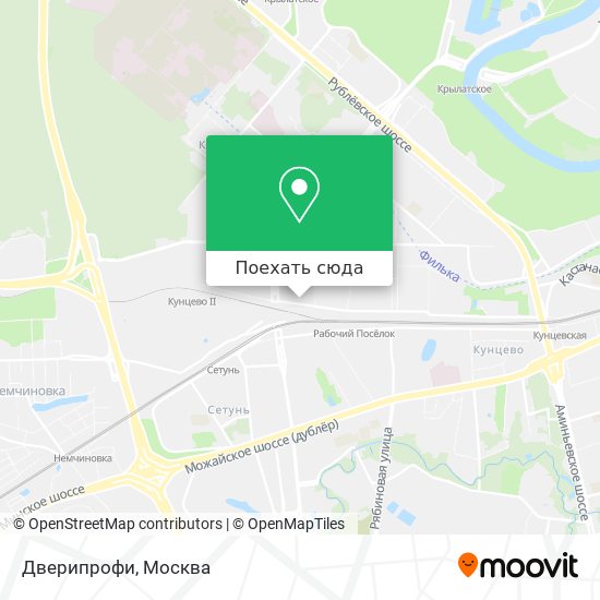 Карта Дверипрофи