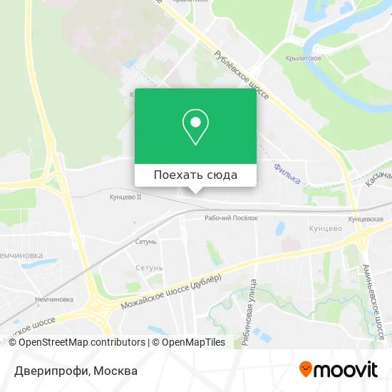 Карта Дверипрофи