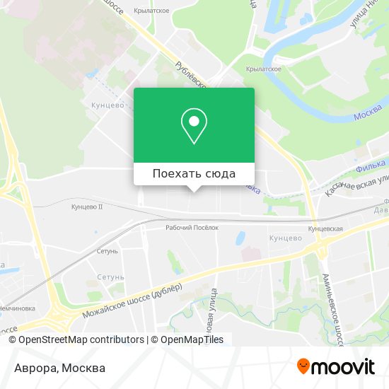 Карта Аврора