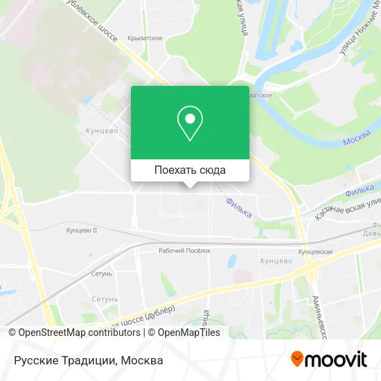 Карта Русские Традиции