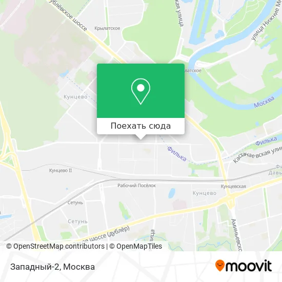 Карта Западный-2