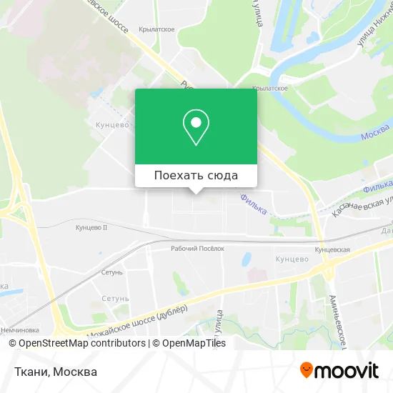 Карта Ткани