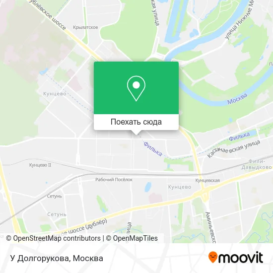 Карта У Долгорукова
