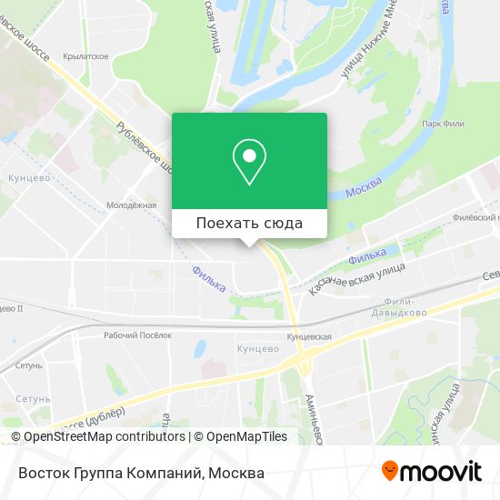 Карта Восток Группа Компаний
