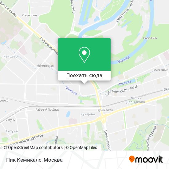 Пик карта москва