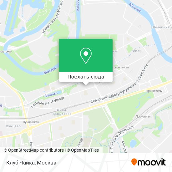Карта Клуб Чайка