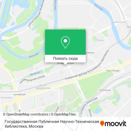 Карта Государственная Публичная Научно-Техническая библиотека
