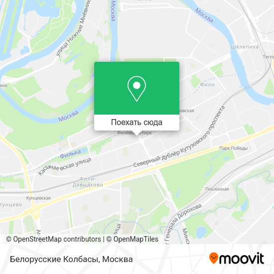 Карта Белорусские Колбасы