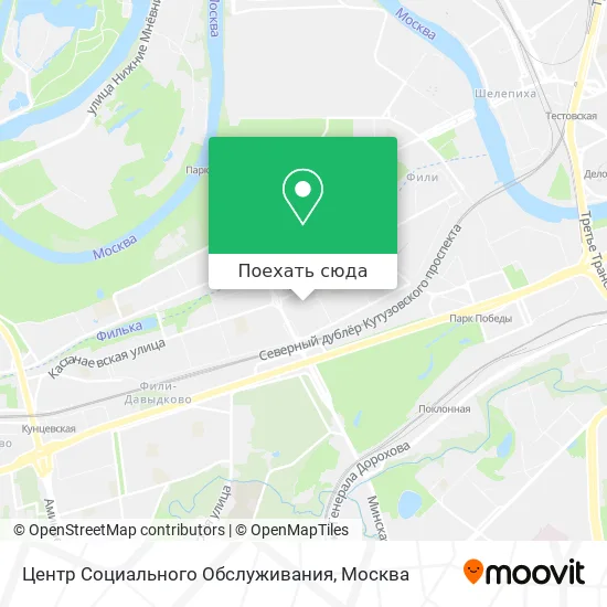 Карта Центр Социального Обслуживания
