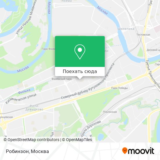 Карта Робинзон