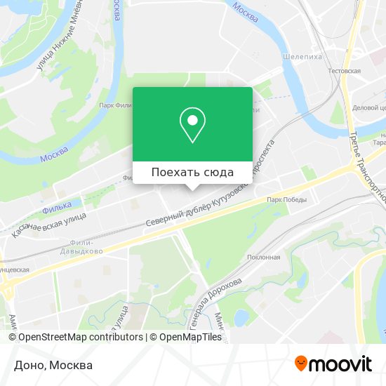 Карта Доно