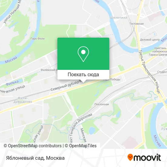 Карта Яблоневый сад
