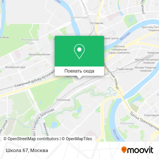 Карта Школа 67
