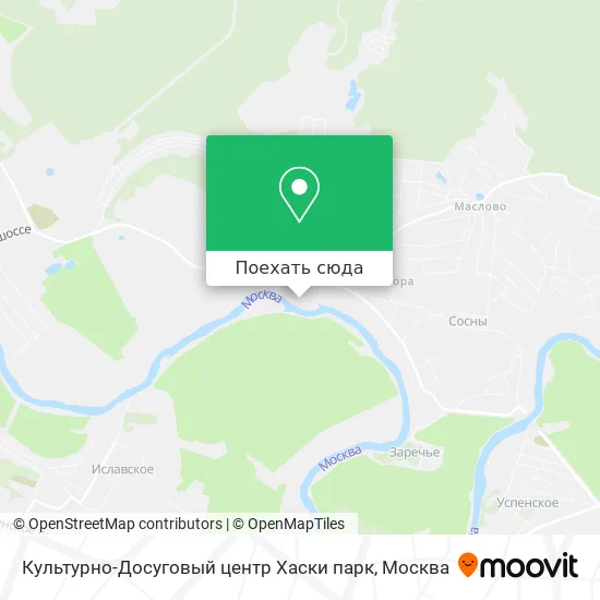 Карта Культурно-Досуговый центр Хаски парк