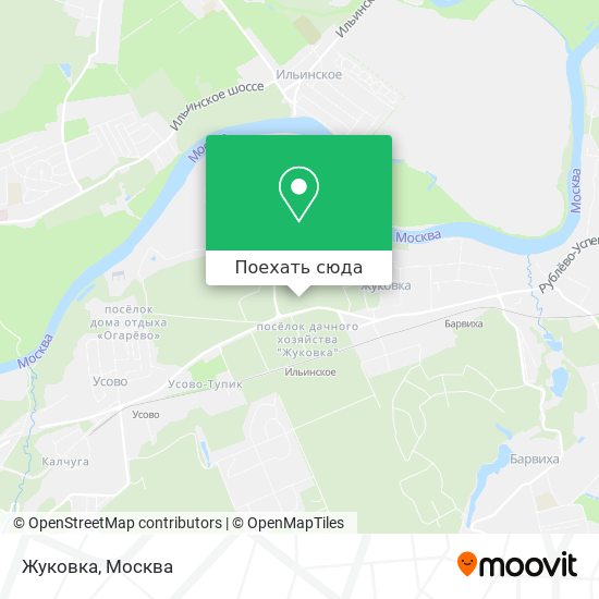 Карта Жуковка