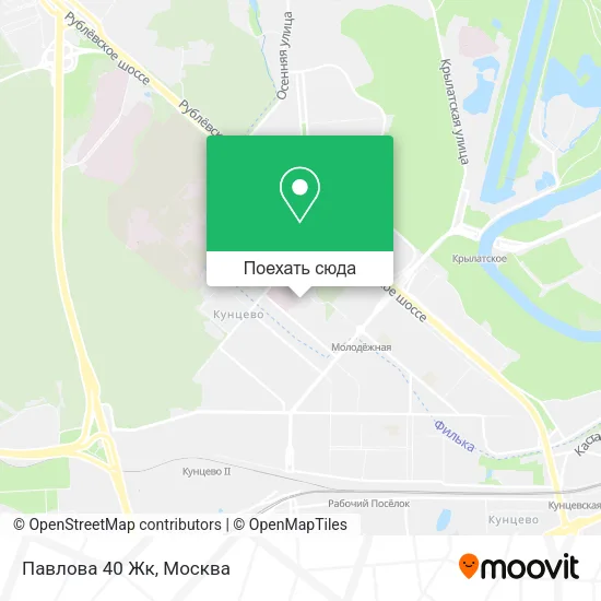 Карта Павлова 40 Жк
