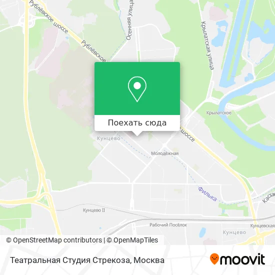 Карта Театральная Студия Стрекоза