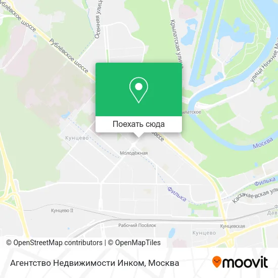 Карта Агентство Недвижимости Инком