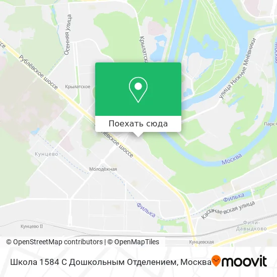 Карта Школа 1584 С Дошкольным Отделением