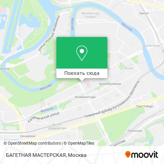 Карта БАГЕТНАЯ МАСТЕРСКАЯ