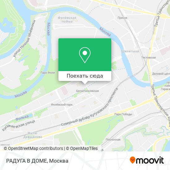Карта РАДУГА В ДОМЕ