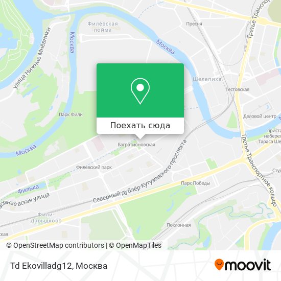 Карта Td Ekovilladg12