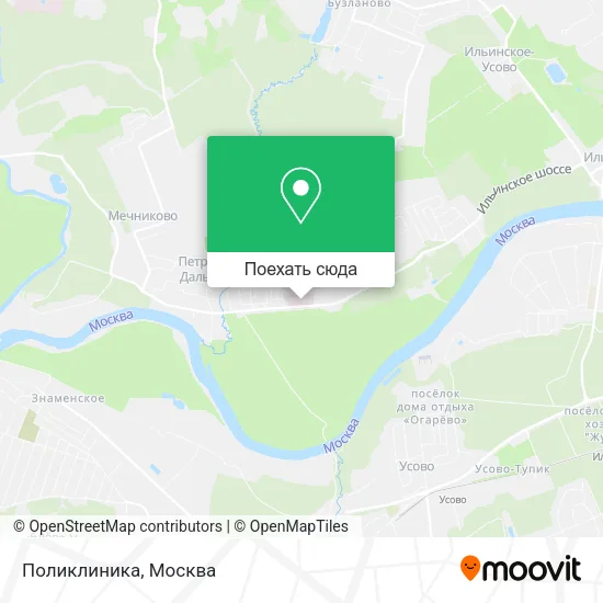 Карта Поликлиника
