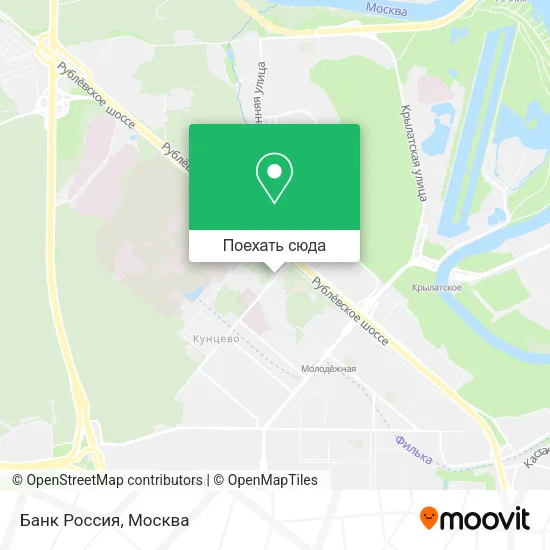 Карта Банк Россия