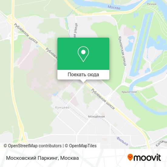 Карта Московский Паркинг