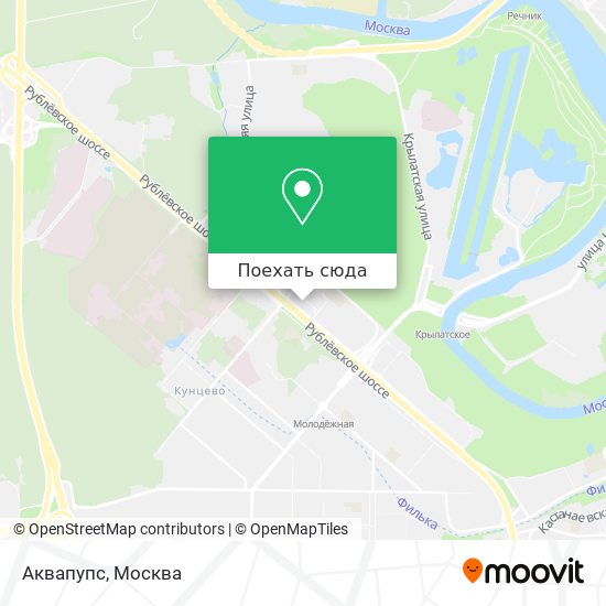 Карта Аквапупс