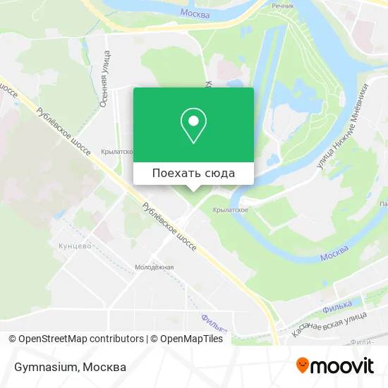 Карта Gymnasium