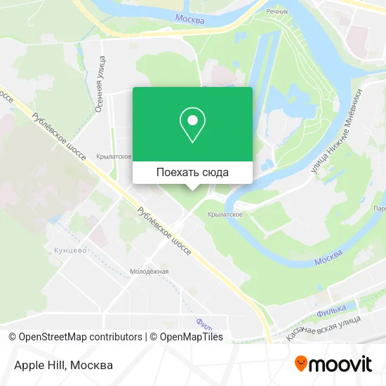 Карта Apple Hill