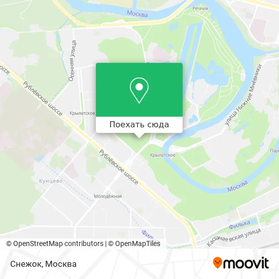 Карта Снежок