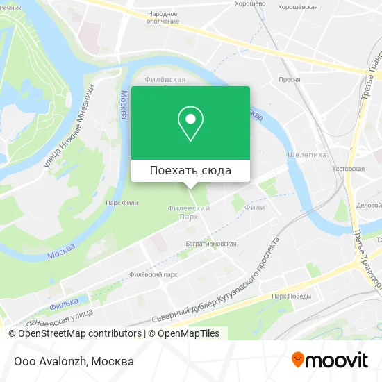 Карта Ooo Avalonzh