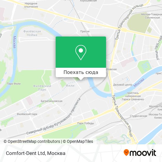 Карта Comfort-Dent Ltd