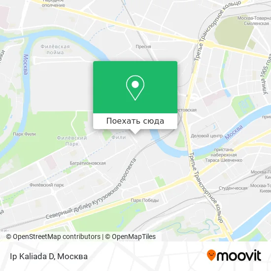 Карта Ip Kaliada D