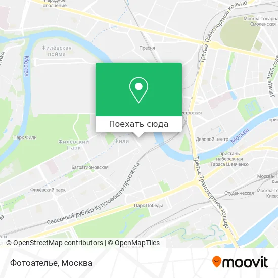 Карта Фотоателье