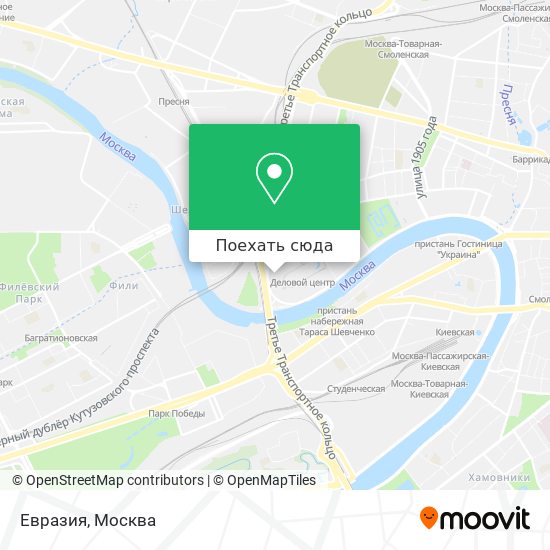 Карта Евразия