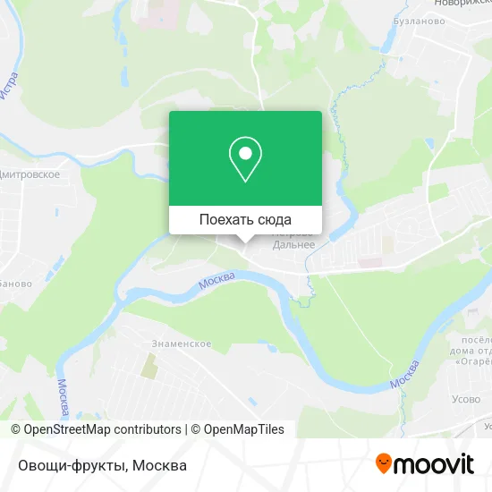Карта Овощи-фрукты