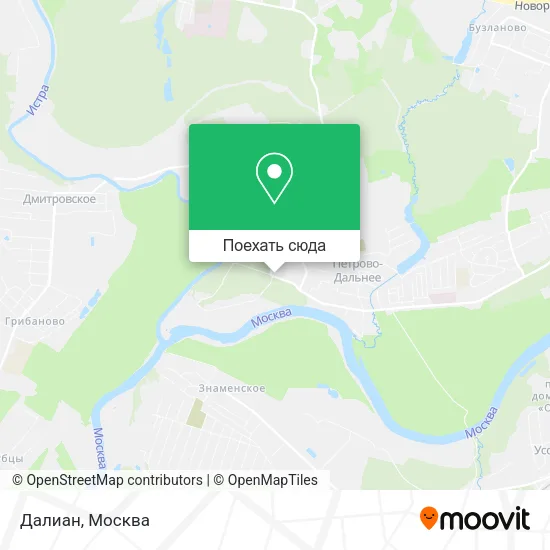 Карта Далиан