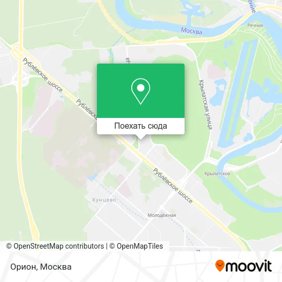 Карта Орион