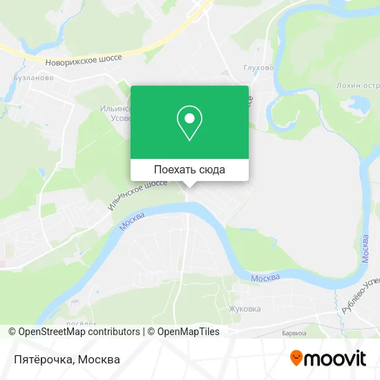 Карта Пятёрочка