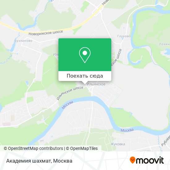 Карта Академия шахмат
