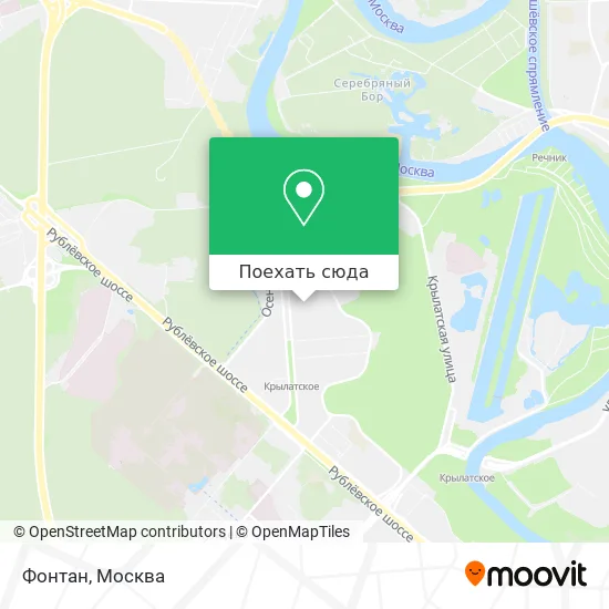 Карта Фонтан