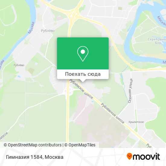 Карта Гимназия 1584