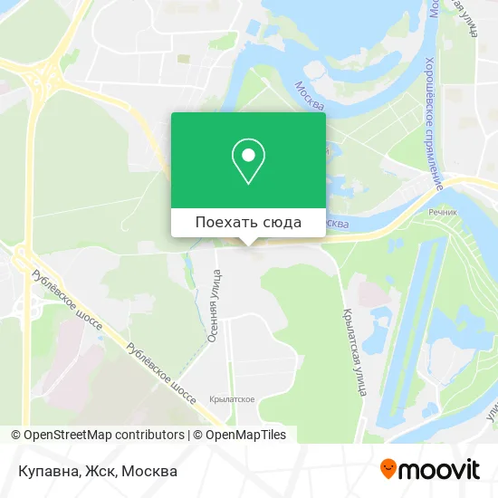 Карта Купавна, Жск