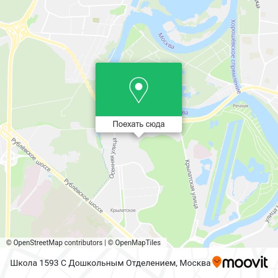 Карта Школа 1593 С Дошкольным Отделением
