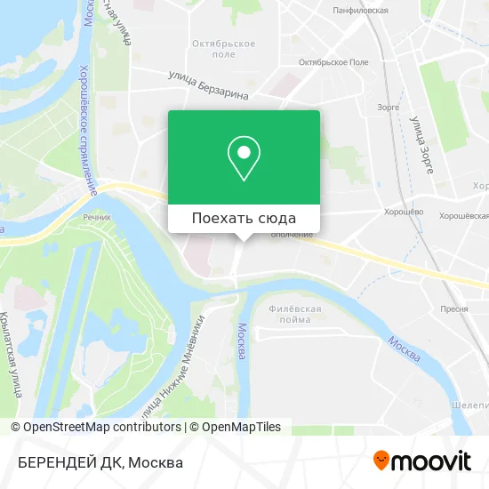 Карта БЕРЕНДЕЙ ДК